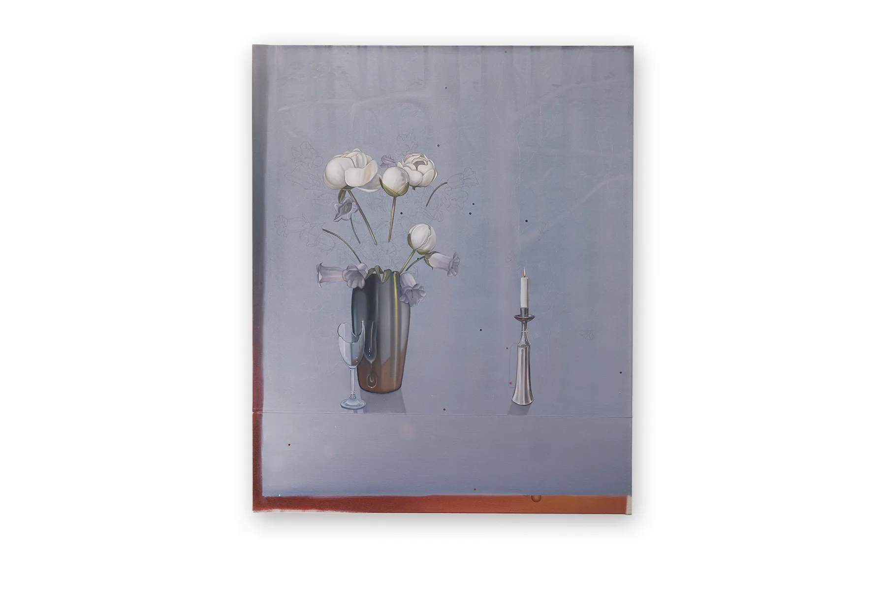 Intrusive thoughts, 2025, Oil on linen, 110 x 90 cm