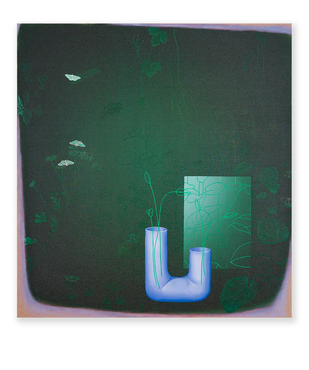 Four nights, 2023, Oil on linen, 160 x 140 cm